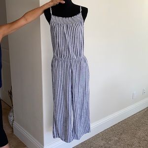 Blue and White Jumper